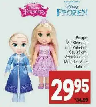 Marktkauf Frozen Puppe Angebot