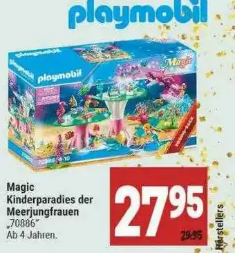 Marktkauf Playmobil Magic Kinderparadies Der Meerjungfrauen Angebot