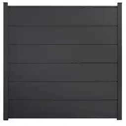 toom Baumarkt GroJa Steckzaun 'BasicLine' anthrazitgrau 180 x 180 cm Angebot
