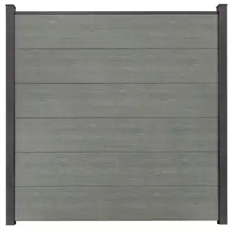 toom Baumarkt GroJa Steckzaun 'BasicLine' Holzfarben 180 x 180 cm Angebot