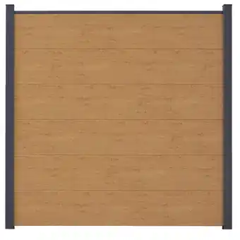 toom Baumarkt GroJa Steckzaun 'BasicLine' Eichefarben/natur 180 x 180 cm Angebot