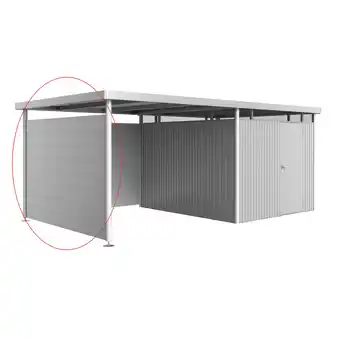 toom Baumarkt Biohort Seitenwand zum Seitendach silber-metallic 277 x 2,5 x 181 cm für Gerätehaus 'HighLine' H5 Angebot
