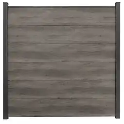toom Baumarkt GroJa Steckzaun 'BasicLine' Eichefarben dunkel 180 x 180 cm Angebot