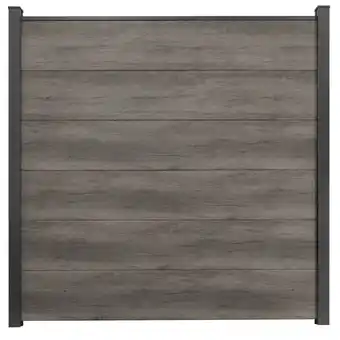 toom Baumarkt GroJa Steckzaun 'BasicLine' Eichefarben dunkel 180 x 180 cm Angebot