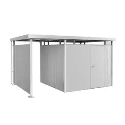 toom Baumarkt Biohort Seitendach Größe S zu Gerätehaus 'HighLine' Größe H4 silber-metallic Angebot