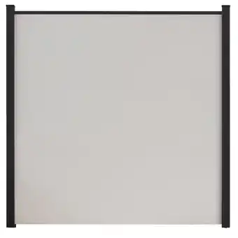 toom Baumarkt GroJa Steckzaun 'BasicLine' weiß 180 x 180 cm Angebot