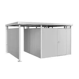 toom Baumarkt Biohort Seitendach Größe S zu Gerätehaus 'HighLine' Größe H5 silber-metallic Angebot