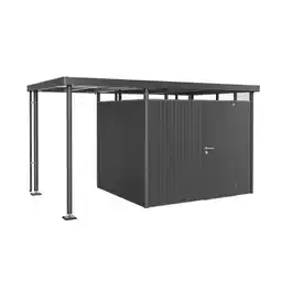 toom Baumarkt Biohort Seitendach Größe S zu Gerätehaus 'HighLine' Größe H3 dunkelgrau-metallic Angebot