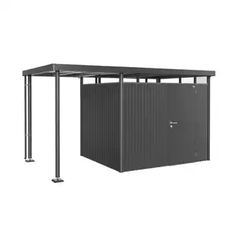 toom Baumarkt Biohort Seitendach Größe S zu Gerätehaus 'HighLine' Größe H3 dunkelgrau-metallic Angebot