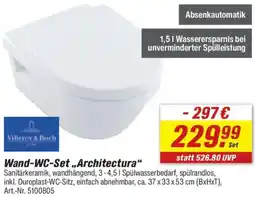 toom Baumarkt Villeroy & Boch Wand-WC-Set „Architectura" Angebot