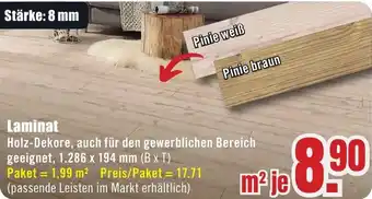 B1 Discount Baumarkt Laminat Angebot