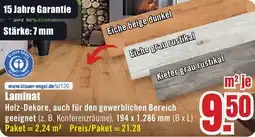B1 Discount Baumarkt Laminat Angebot