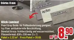 B1 Discount Baumarkt Klick-Laminat Angebot