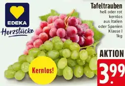 E-Center EDEKA Herzstücke Tafeltrauben Angebot