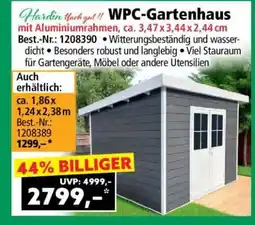 Norma WPC-Gartenhaus Angebot