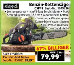 Norma Benzin-Kettensäge CSP41 Angebot