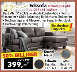 Norma Ecksofa in Vintage-Optik, ca. 218 x 141 x 85 cm Angebot