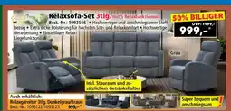 Norma Relaxsofa-Set 3tlg Angebot