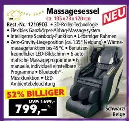 Norma Massagesessel Angebot