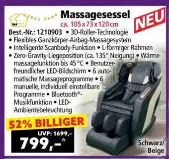 Norma Massagesessel Angebot