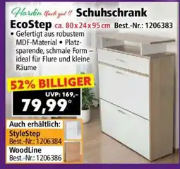 Norma Schuhschrank EcoStep ca. 80x24x95 cm Angebot
