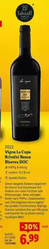 Lidl Vigna La Capa Brindisi Rosso Riserva DOC Angebot