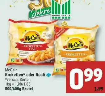 Marktkauf Mccain Kroketten Oder Rösti Angebot