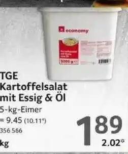 Selgros TGE Kartoffelsalat Mit Essig & öl Angebot