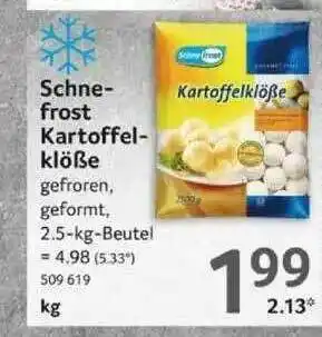 Selgros Schne Frost Kartoffel Kloße Angebot