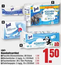 B1 Discount Baumarkt ja! Haushaltsartikel Angebot