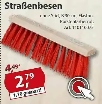 Sonderpreis Baumarkt Straßenbesen Angebot