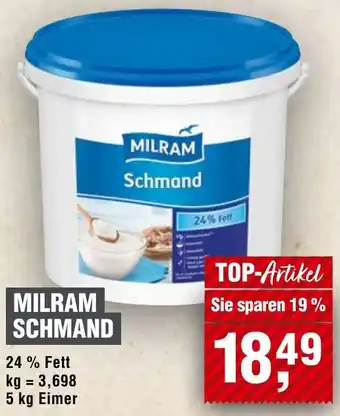 Handelshof Milram schmand Angebot