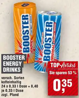 Handelshof Booster energy drinks Angebot