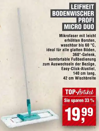 Handelshof Leifheit bodenwischer profi micro duo Angebot