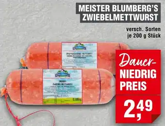 Handelshof Meister blumberg's zwiebelmettwurst Angebot