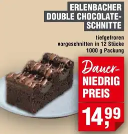 Handelshof Erlenbacher double chocolateschnitte Angebot