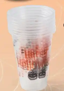 Woolworth Plastikbecher Halloween Angebot