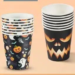 Woolworth Halloween Pappbecher Angebot