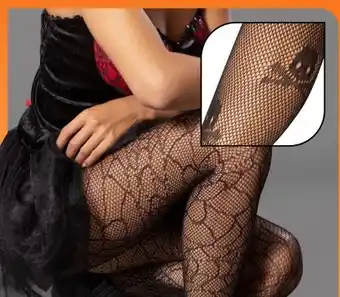 Woolworth Damen Halloween Netzstrumpfhose Angebot