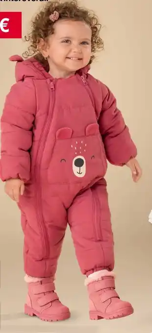 Woolworth Baby Winteroverall Angebot
