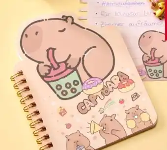 Woolworth Notizbuch Capybara Angebot