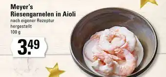 Edeka Meyer's Riesengarnelen In Aioli Angebot