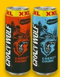 Kaufland Crazy Wolf Energy Drink XXL Angebot