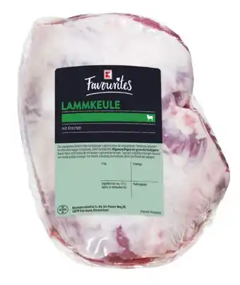 Kaufland K-Favourites Lammkeule Angebot