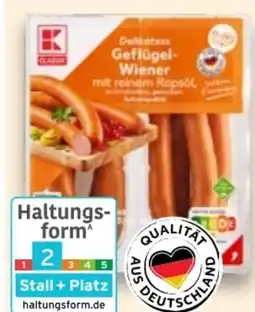 Kaufland K-Classic Geflügel Wiener Angebot