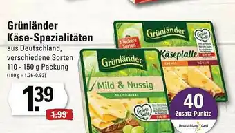 Edeka Grünländer Käse Spezialitäten Angebot