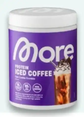Kaufland More Nutrition Proteinpulver Iced Coffee Dark Cookie Crumble Angebot