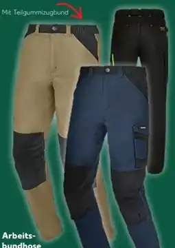 Kaufland Parkside Herren Arbeitsbundhose Angebot