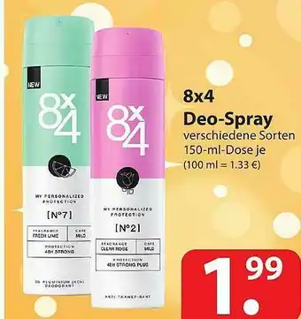 Famila Nord Ost 8x4 Deo-spray Angebot