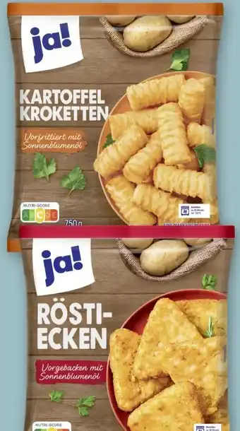 REWE Center ja! Kartoffel-Kroketten Angebot